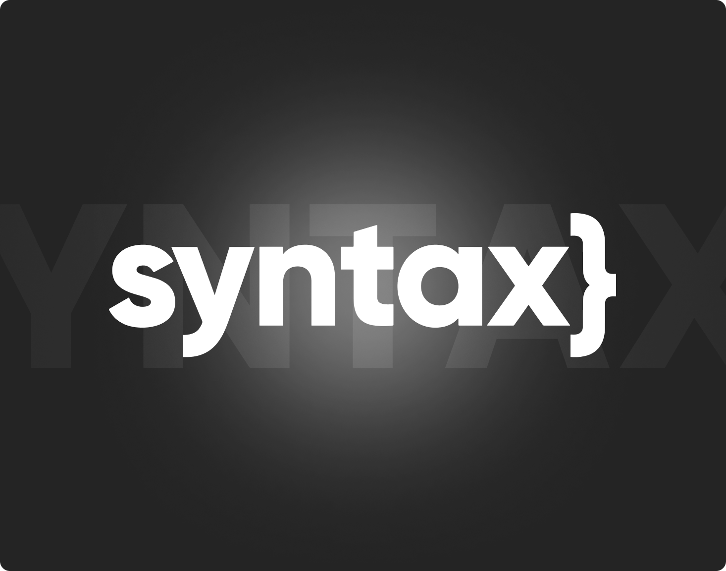 Syntax